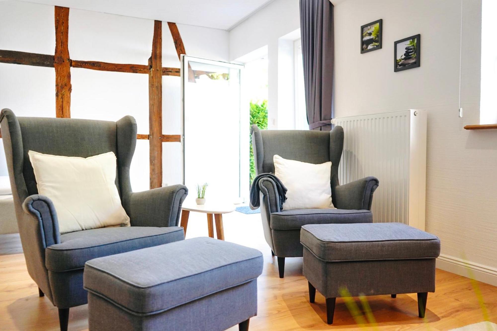 Altstadt Apartment II - Terrasse- Waschmaschine- Parkplatz Wolfsbourg Extérieur photo